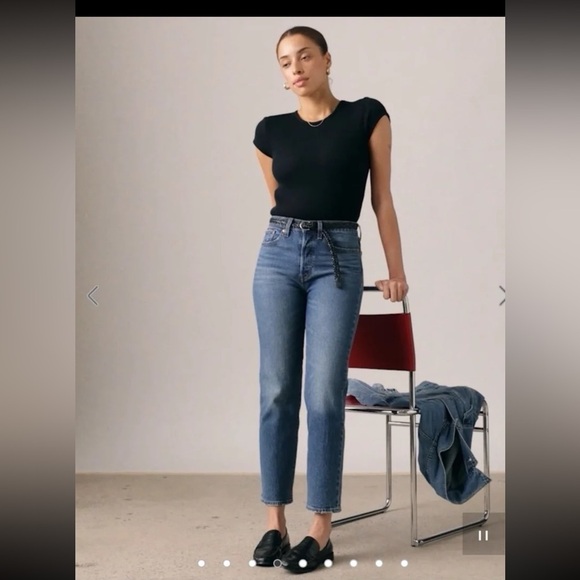 Levi's Premium WEDGIE STRAIGHT ANKLE WOMEN'S JEANS
size 28 - Picture 5 of 12